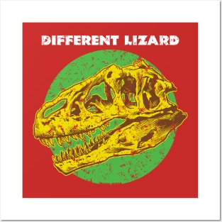 Different Lizard Posters and Art